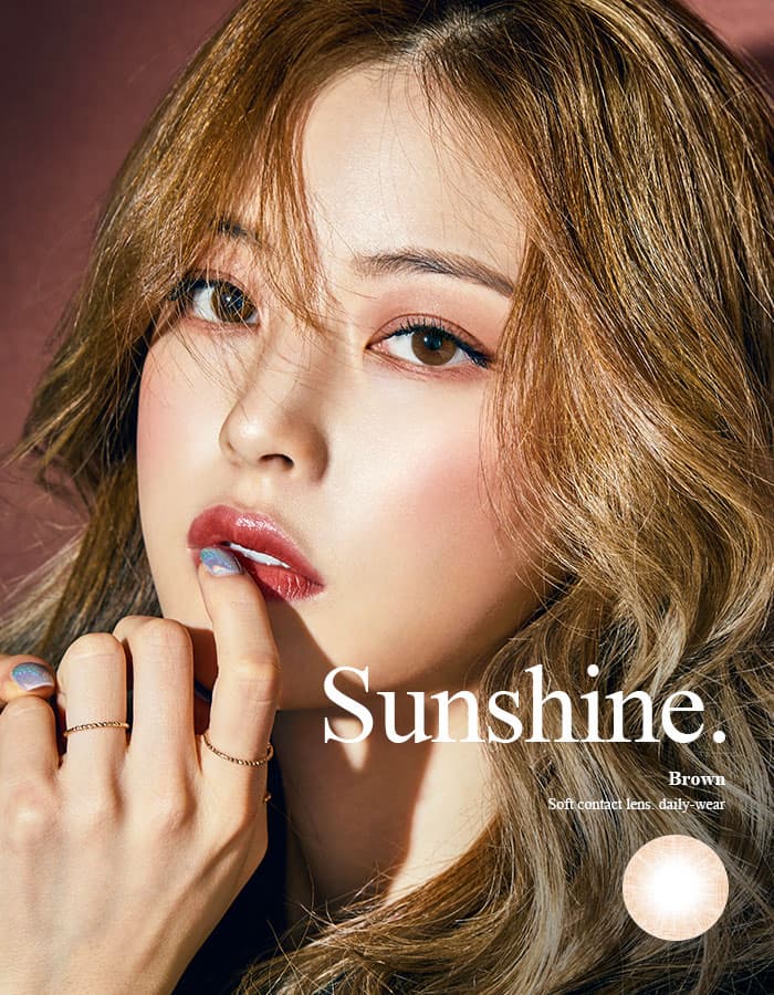 Contact Lens (Sunshine 1-DAY Brown)