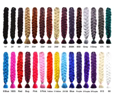 Crochet Braid Synthetic Fiber Junbo Braids 82inch 165g Braid Hair