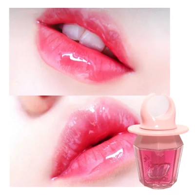 Cute Candy Shape Lipgloss Container 3 Colors Lipgloss Butterfly Glitter