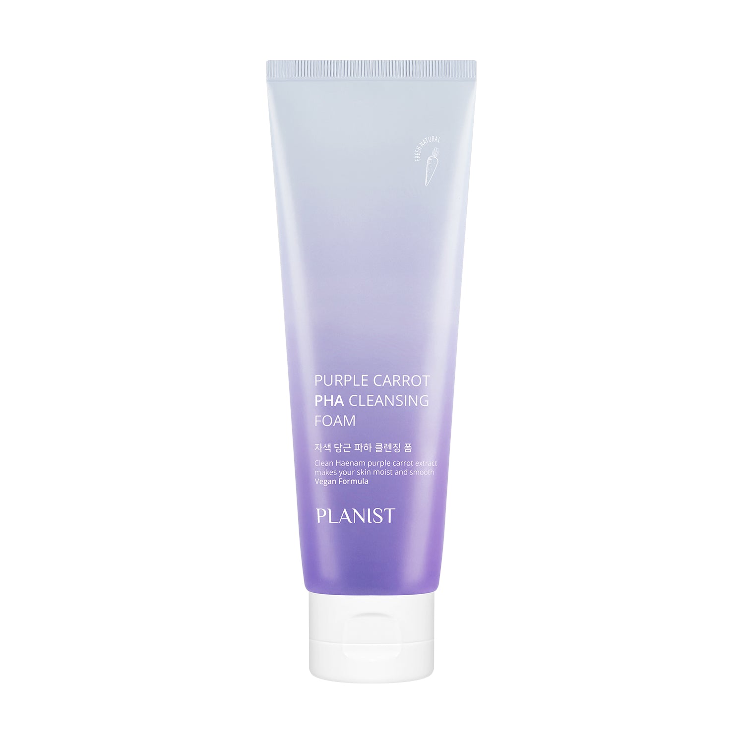 (DAENG GI MEO RI) Planist Purple Carrot Cleansing Foam 120ml