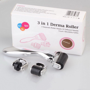 Derma Rolling System 3 in 1 Derma Roller Type 3 in 1 derma roller kits