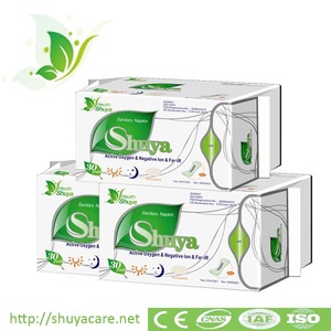 Disposable anion panty liner for women