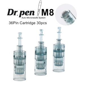 Dr.pen Dermapen Manufacturer M8 Derma Pen Needles Cartridges 11 16 24 36 42 Pins Nano