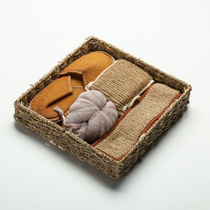 Eco-Friendly modern  multifunction Professional  Beautiful Hotel Fashion bath gift set