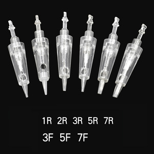Electric Rotary Tattoo Machine Needles Professional Permanent Makeup Needles Micro Eyebrow Tattoo Needles
