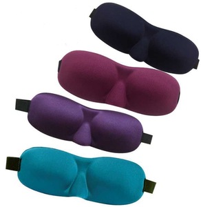 Factory OEM Travel Rest Airplane 3d Sleeping Eye Mask with Ear Plugs