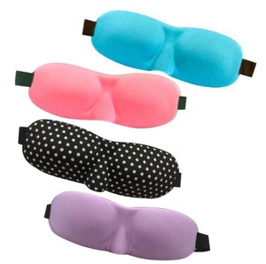 Factory OEM Travel Rest Airplane 3d Sleeping Eye Mask with Ear Plugs