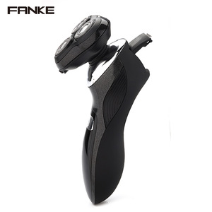 Fanke rechargeable usb wireless electrictriple blade electric men shaver