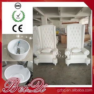 Foot Spa Supplies Cheap King Throne Spa Pedicure Chair for Beauty Nail Studio Equipment