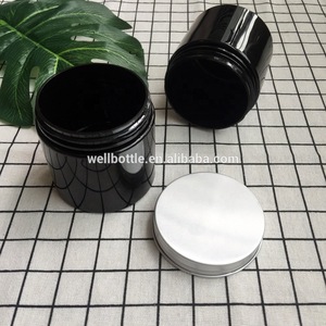 High quality cosmetic jars plastic with cover for cosmetics packaging PJ089R
