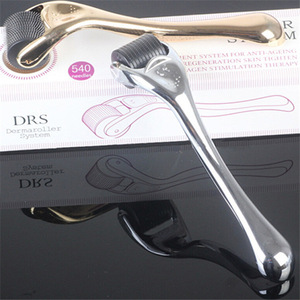 Hot Sale 540 Needles 0.75mm Titanium Needle Skin Care Beauty Derma Roller Rolling System