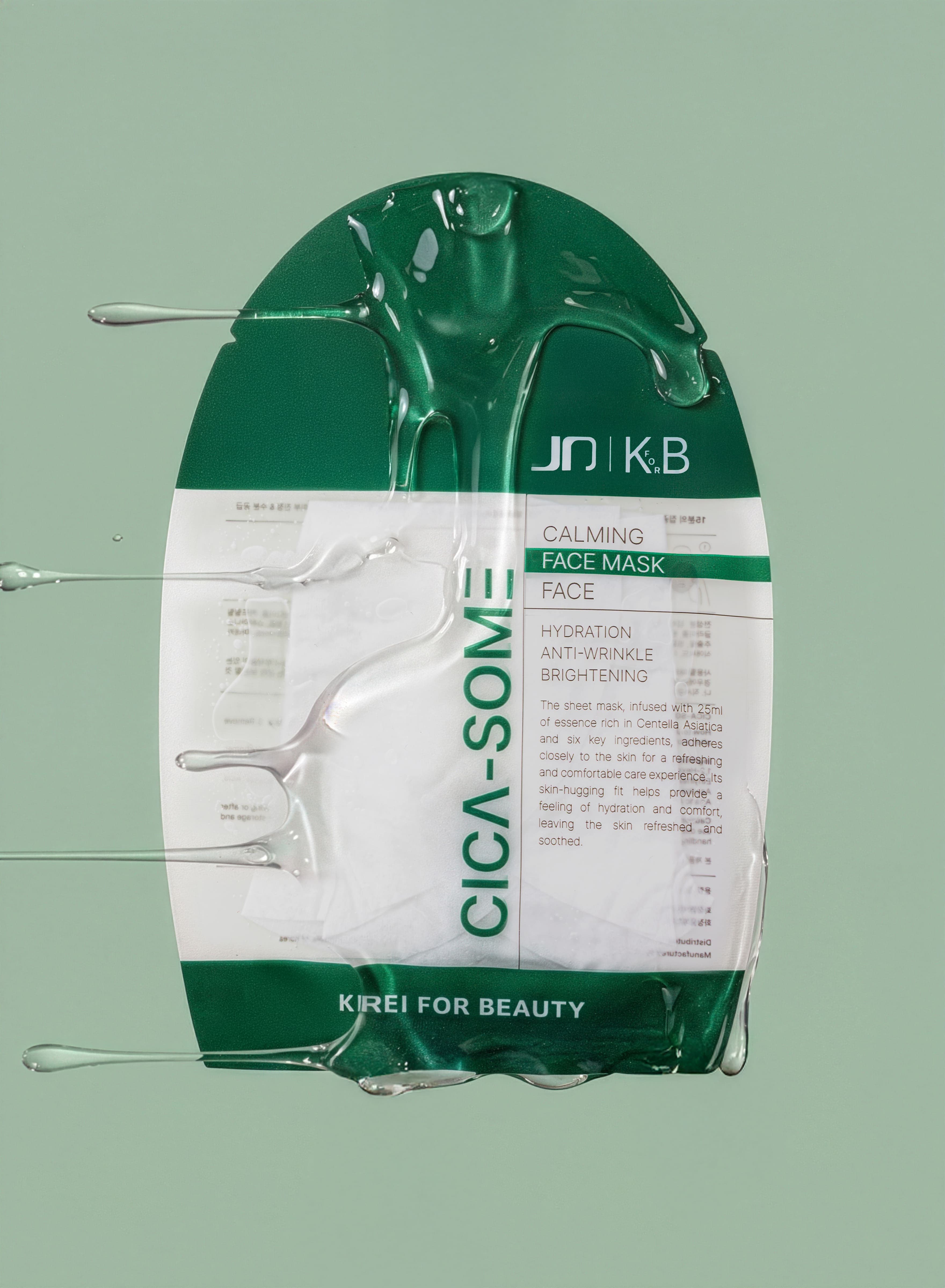 JDXKIREI CICA-SOME CALMING FACE MASK