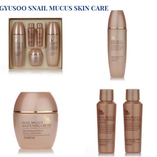 KOREA/SNAIL MUCUS SKIN CARE/WHITENING/ANTI-WRINKLE EFFECT