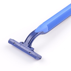 max rubber handle 3 blade disposable face shaving razor