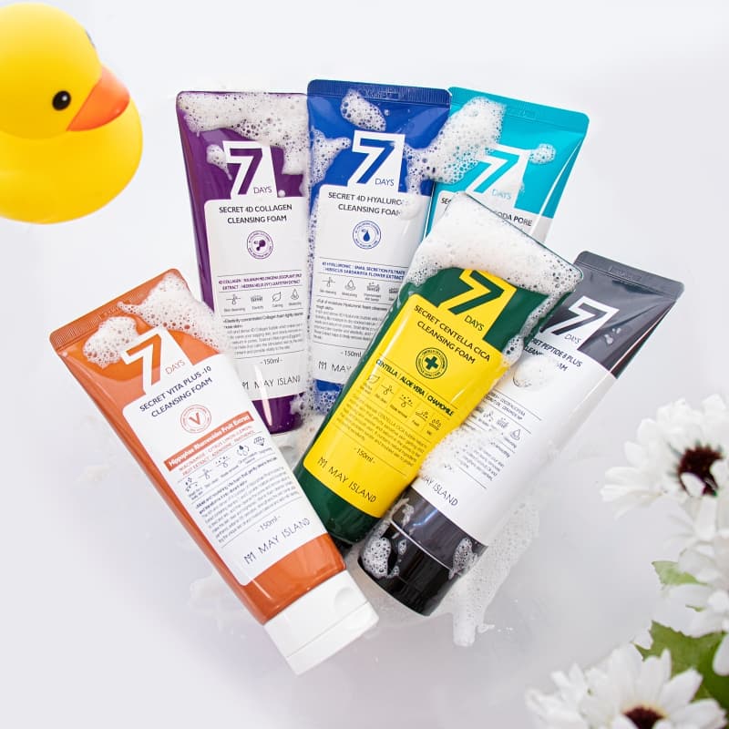 [MAY ISLAND]7DAYS SECRET BAKING SODA PORE DEEP CLEANSING FOAM  30ml / 150ml