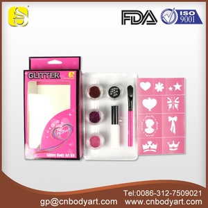 New Body Art Glitter Tattoo Kits