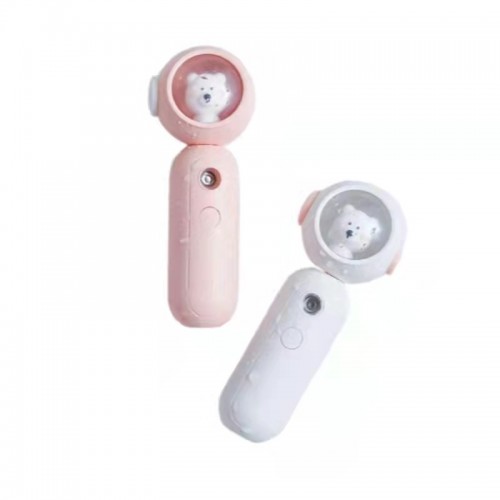 new pattern Handheld portable Nano spray water replenishing instrument Facial humidifier Bear moisturizing beauty instrument