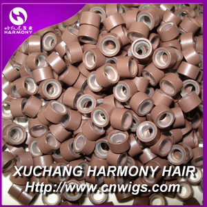 New style silicone micro rings tubes for hair extensions