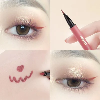 Nv344 Wholesale Eye Beauty Colored Eyeliner Self Adhesive Magic Eyeliner Have Stock