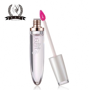 OEM private label makeup moisture clear shiny lip gloss