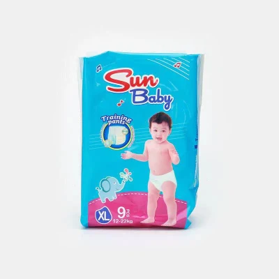 OEM/ODM Fraldas De Bebe Cheap Korean Ring-Waist Eco Baby Diapers Pants Nappies with All Size