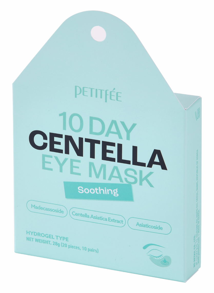 PETITFEE 10 Day Centella Eye Mask - Soothing