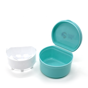 Portable denture bath box of factory direct supply