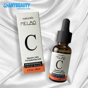 Private Label 20% Vitamin C and Hyaluronic acid anti aging skin care serum