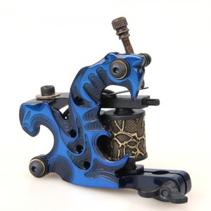 Professional Rotary Tattoo Machine Gun for Shader Liner 10 Wrap Coils