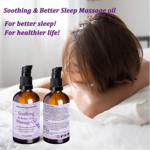 SPA Massage Shop Use Pure Essential Oils Relaxing Therapeutic Body  Lavender Massage Oil For Better Sleep