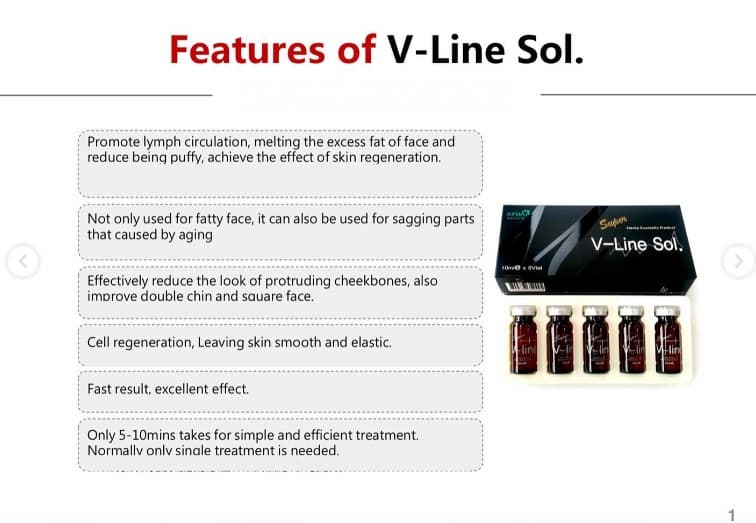 SUPER V-LINE SOLUTION LIPOLYTIC