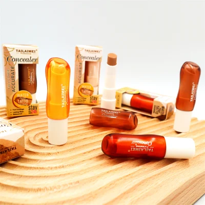 Tailaimei Custom Organic Concealers Full Coverage Concealer OEM 24h All Day Highlight Waterproof Makeup Concealer Stick