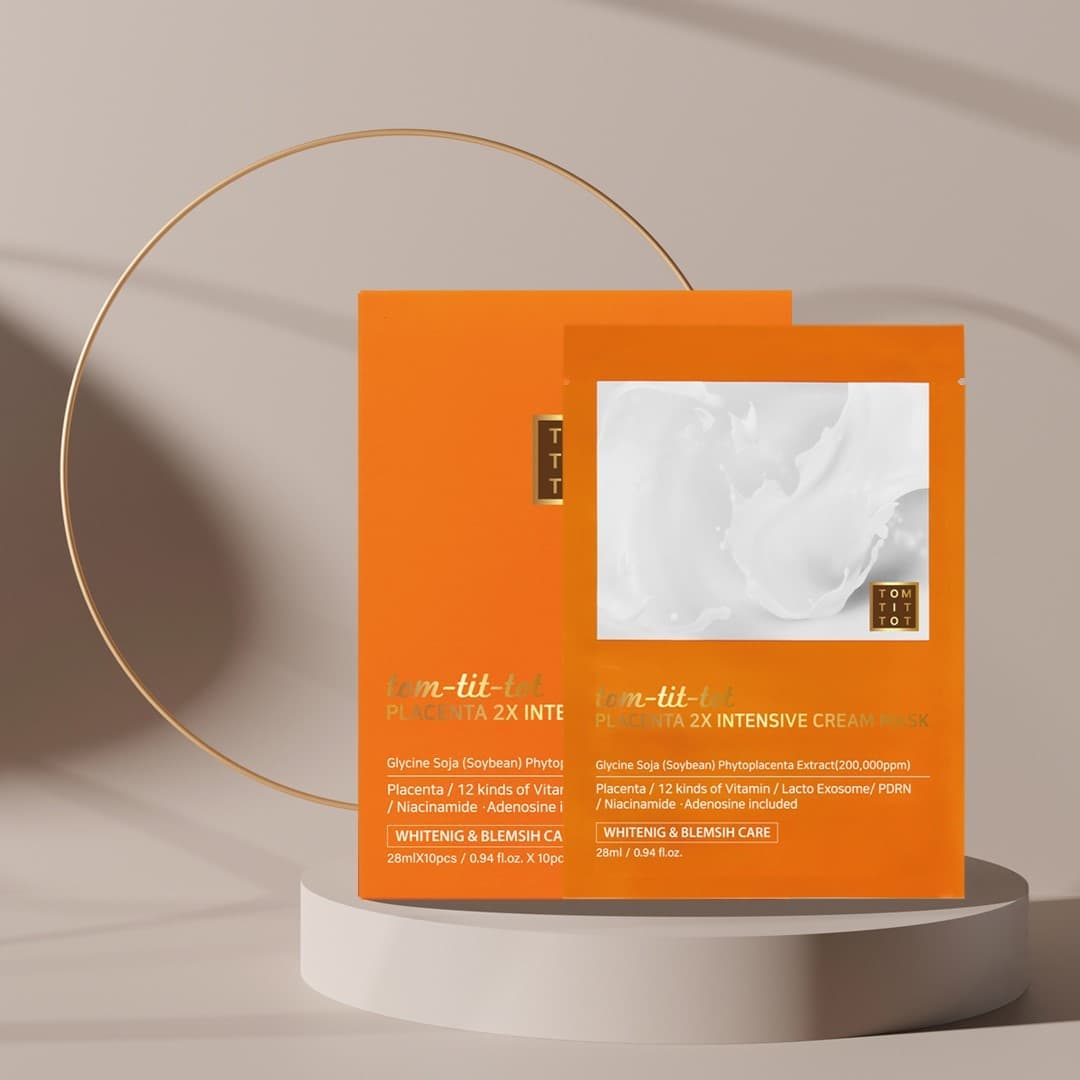 tom-tit-tot Placenta 2X Intensive Cream Mask