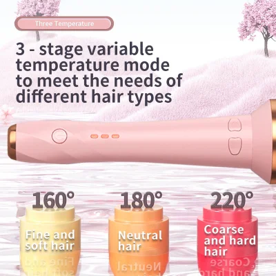 Tourmaline Ceramic Portable Rotating Hair Curler