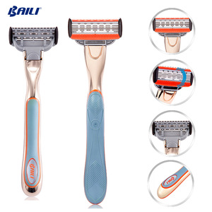 Us Stainless Steel Private Label System Razor 5 Blade Shaving Razor Blades Men System Razor With Cartridge Refills Guangzhou Weidi Tech Co Ltd Beautetrade