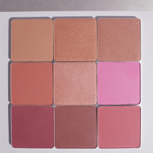 water-resistant blush palette high color rendering blush tray easy to apply blush pressed powder