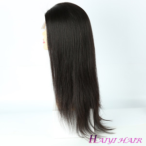 Wholesale Cuticle Aligned Unprocessed Brazilian Baby Hair Virgin Human Hair Full Lace Wig