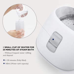 Wholesale Leg OEM Revitive Therapy Water Steam Foot Massager Small Portable Warming Vibration Foot Massager Shower