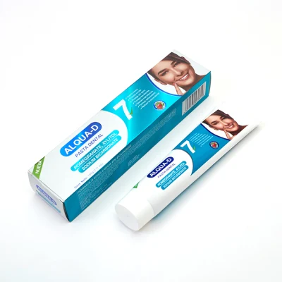 Wholesale OEM Logo Fluoride Free Pomegranate Xylitol Baking Soda Toothpaste Teeth Whitening
