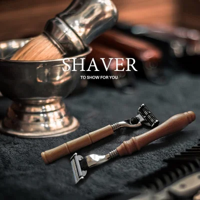 Wholesale Professional Barber Shaving Straight Razor Barber Accepted Custom Logo