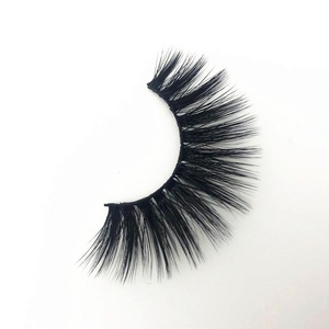 Wholesale super Soft Korean PBT Fiber Synthetic False Eyelashes 3D Faux mink lashes