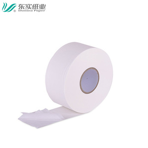 Wholesale virgin white public jumbo roll toilet tissue paper / bathroom tissue / marcas de Papel Higienico