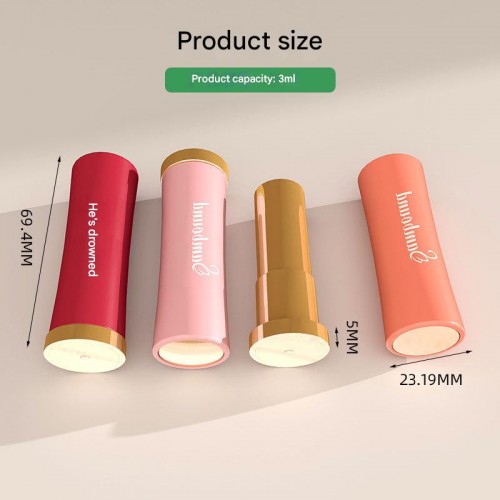 3ML New Fashion Unique Design Lipstick Tube