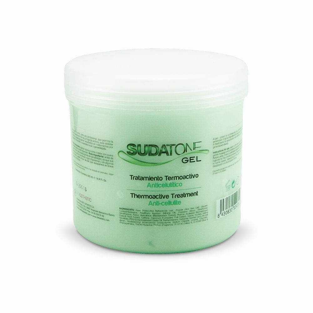 Sudatone Cellilite Treatment Gel 500ml | Heat Effect Plus | Anti-Cellulite Body reshaping | Reduce Cellulite | Weight Loss