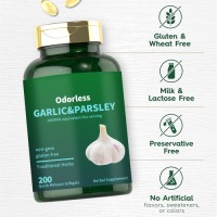 Garlic oil softgels factory garlic&parsley soft capsules herbal supplement manufacturer in China
