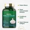 Garlic oil softgels factory garlic&parsley soft capsules herbal supplement manufacturer in China