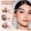 11PCS Makeup Brushes Travel Set Portable Double Ended Eyeshadow Brush Private Label Face Cosmetic Make up Brushes Set