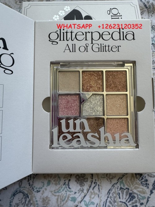 BNIB Unleashia Glitterpedia All of Glitter Eyeshadow Palette - Made in Korea