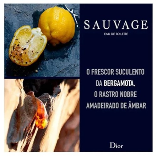 Christian Dior Sauvage Eau de Toilette – 3.4 oz / 100 ml