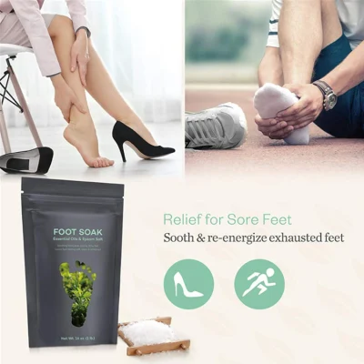 100% Natural Tea Tree Oils Foot Soak with Epsom Salt